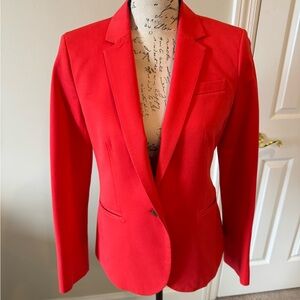 J. Crew Parke Stretch Cotton Blazer